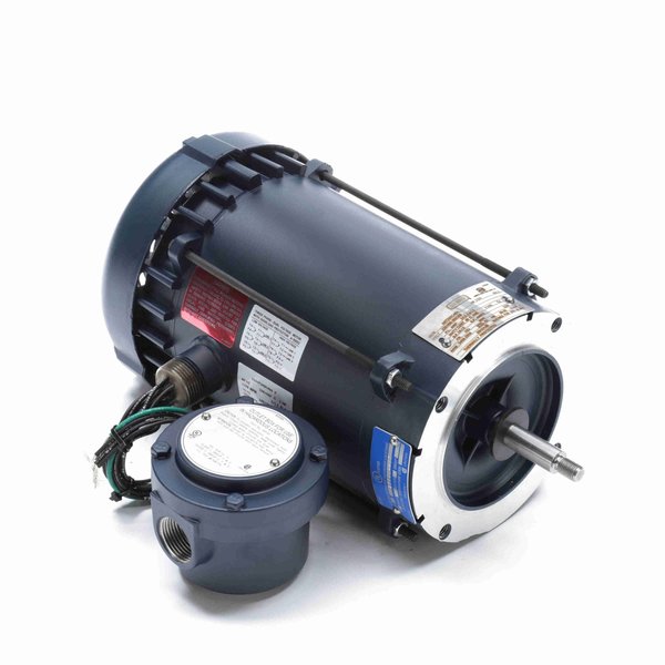 Leeson 1Hp Explosion Proof Motor, 3 Phase, 3600 Rpm, 230/460 V, 56J Frame, Epfc 119424.00